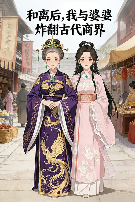 和离后,我与婆婆炸翻古代商界封面