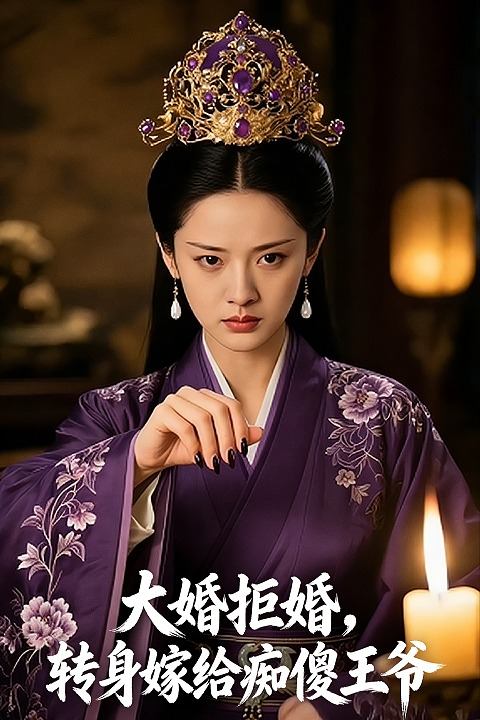 大婚拒婚,转身嫁给痴傻王爷封面