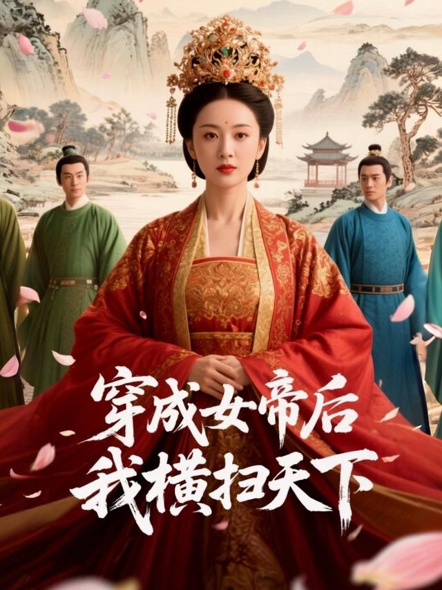 穿成女帝后我横扫天下封面
