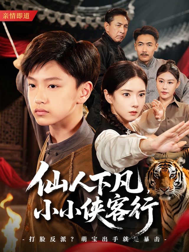 仙人下凡，小小侠客行封面