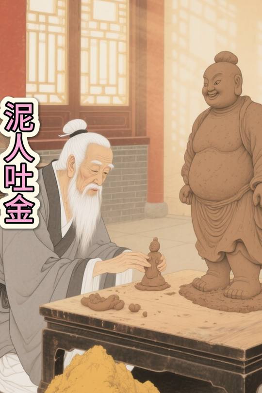 泥人吐金封面