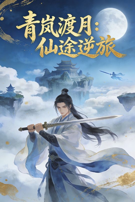 青岚渡月:仙途逆旅封面