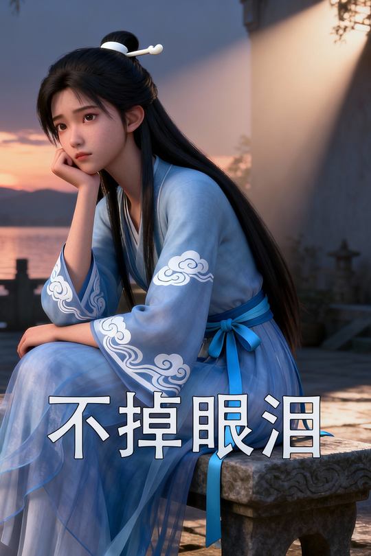不掉眼泪封面