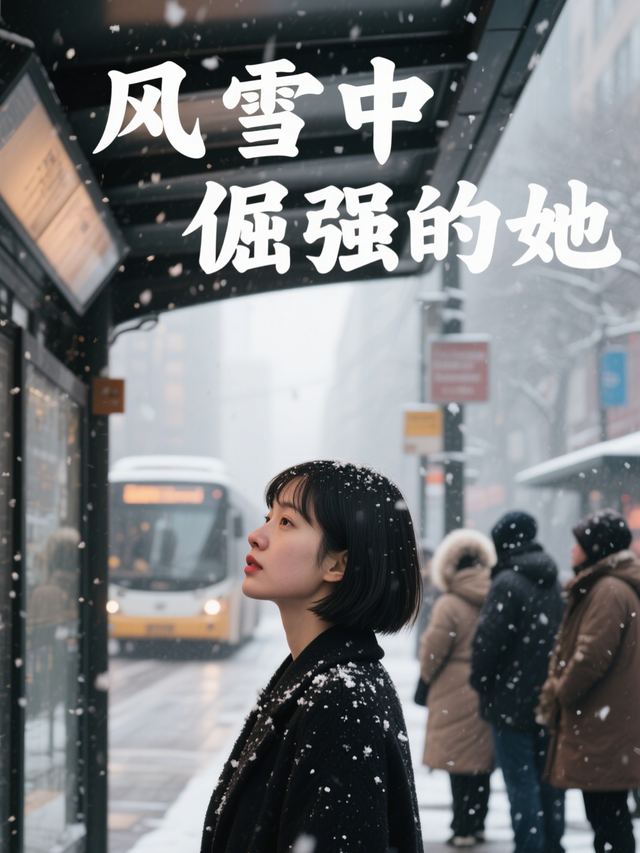 风雪中倔强的她封面