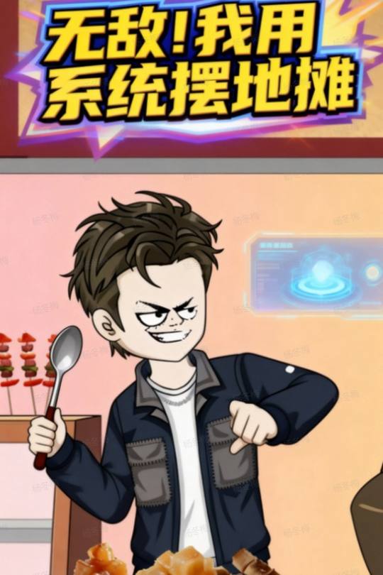 无敌!我用系统摆地摊封面