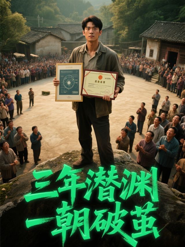 三年潜渊,一朝破茧封面