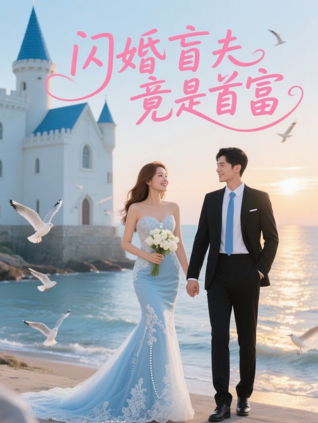 闪婚盲夫竟是首富封面