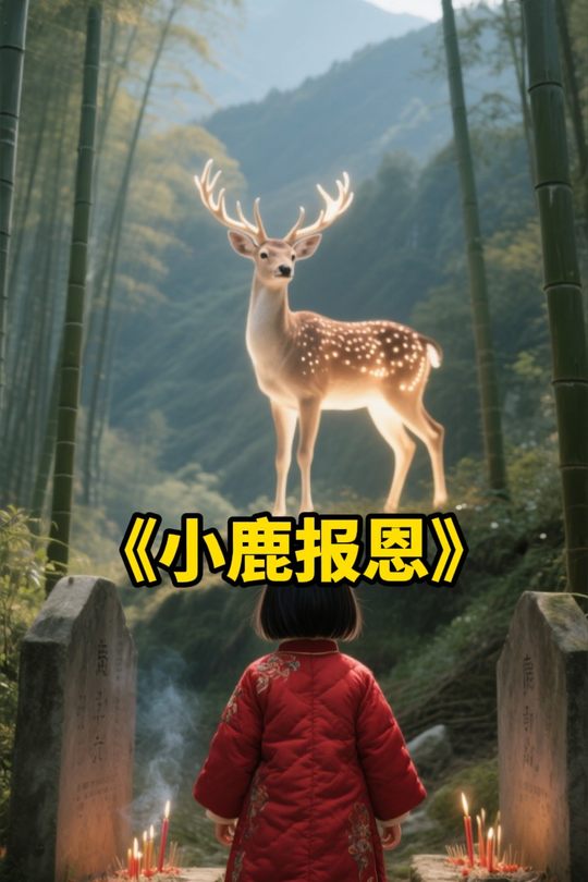 小鹿报恩封面