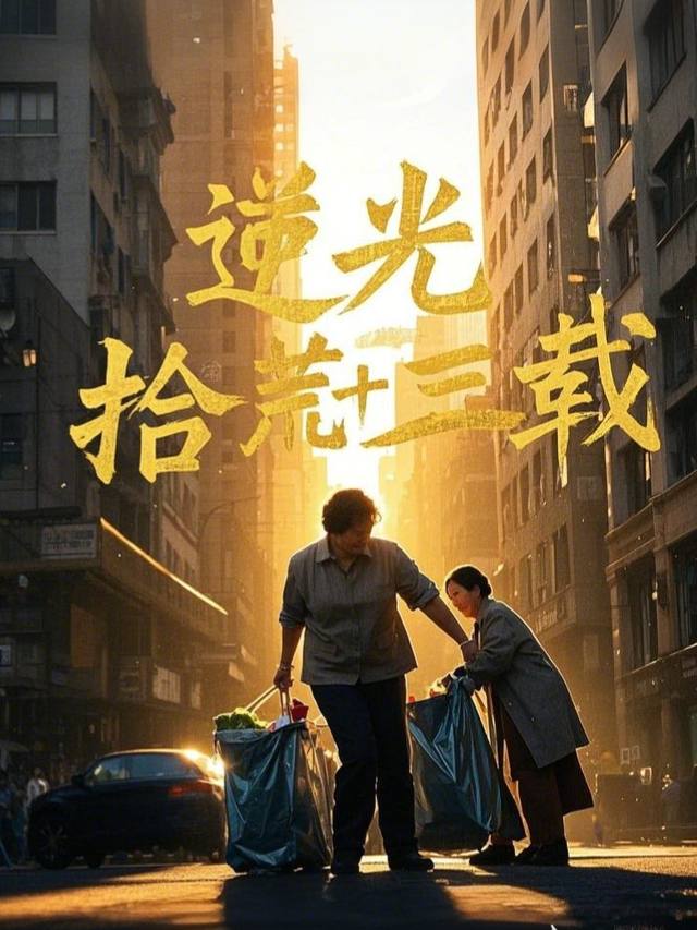 逆光拾荒十三载封面