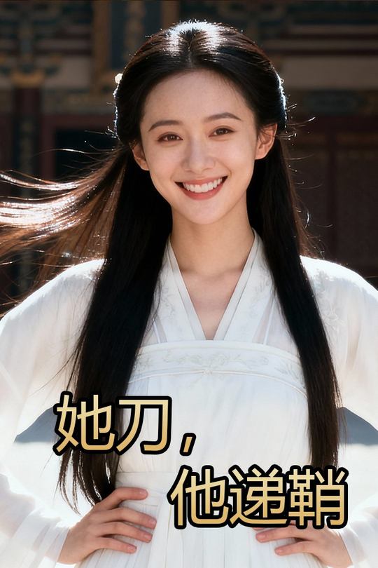 她刀,他递鞘封面