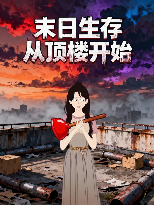 末日生存从顶楼开始封面