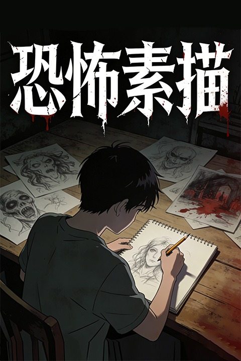 恐怖素描封面
