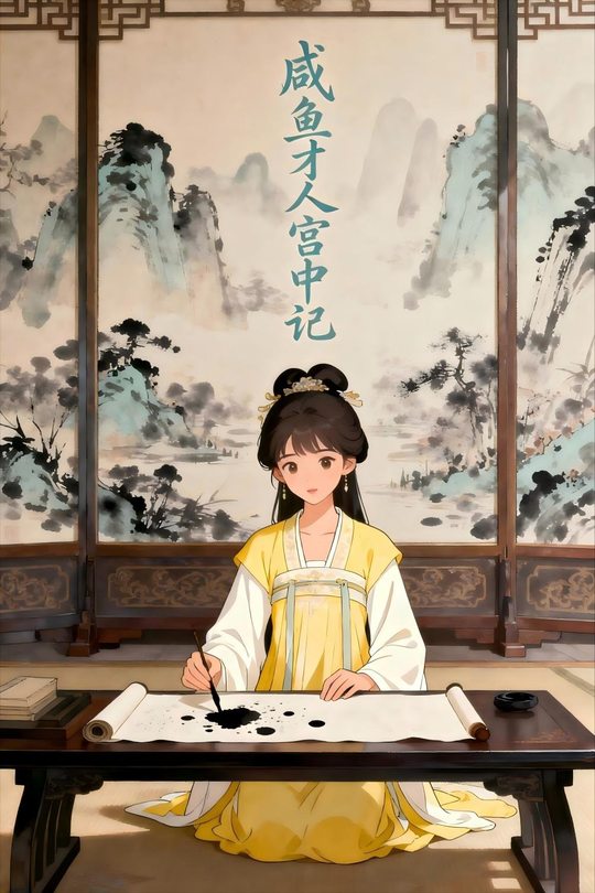 咸鱼才人宫中记封面