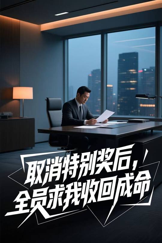 取消特别奖后,全员求我收回成命封面
