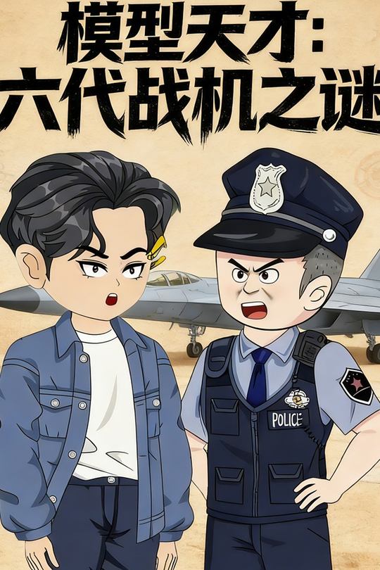 模型天才:六代战机之谜封面