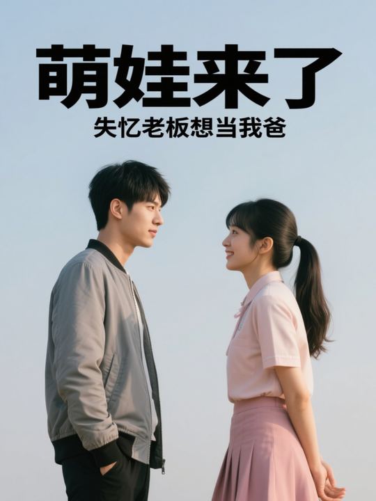 萌娃来了,失忆老板想当我爸封面