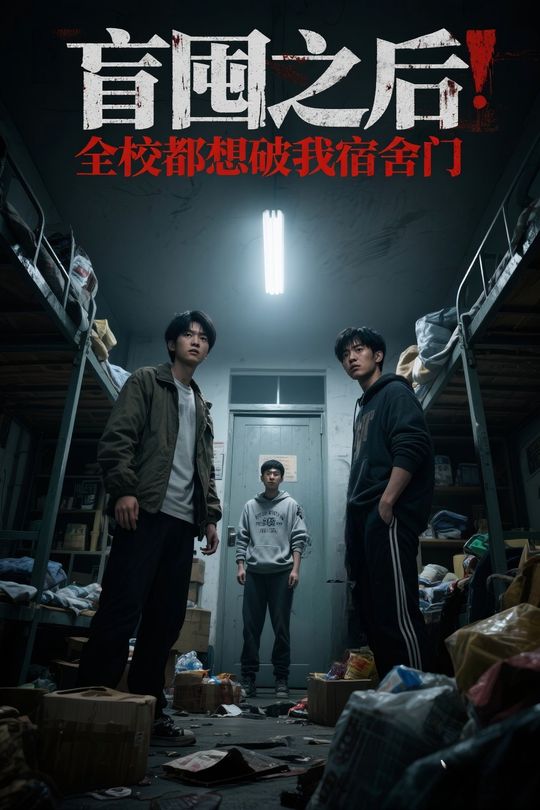盲囤之后,全校都想破我宿舍门封面