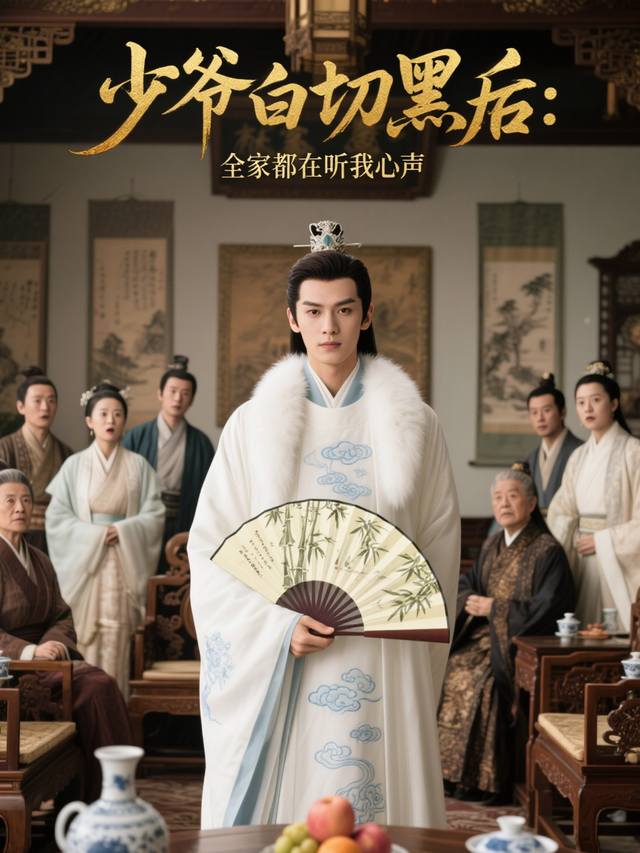 少爷白切黑后:全家都在听我心声封面
