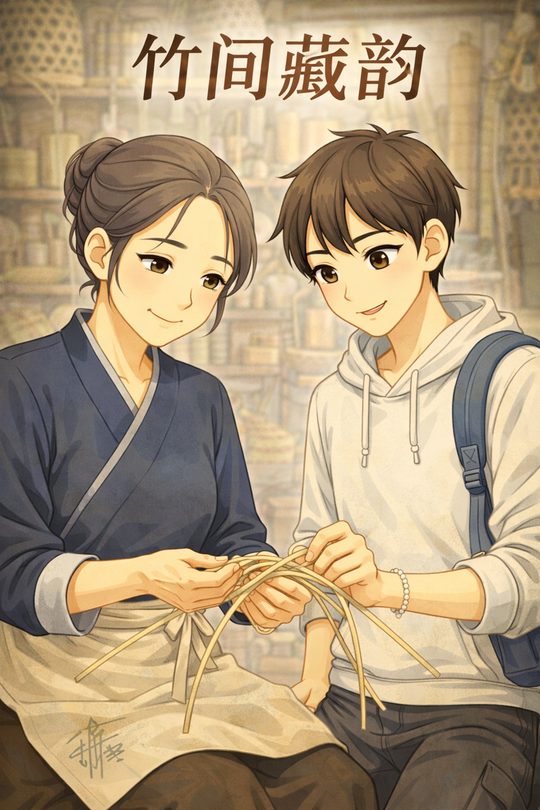 竹间藏韵封面