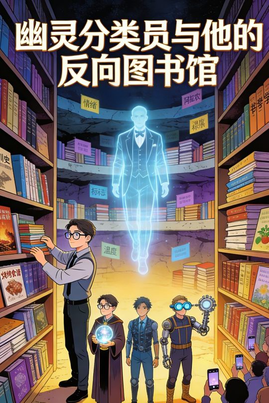 幽灵分类员与他的反向图书馆封面
