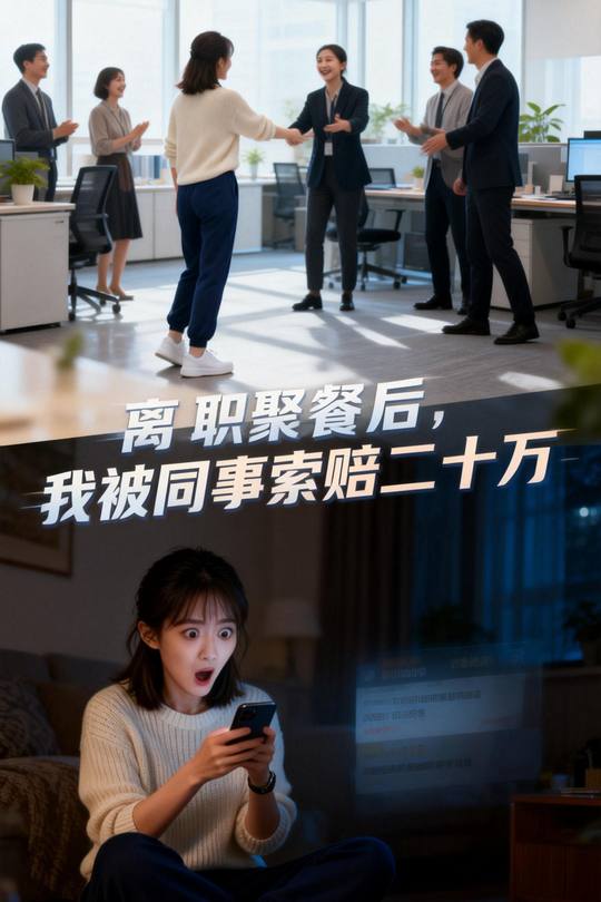 离职聚餐后,我被同事索赔二十万封面