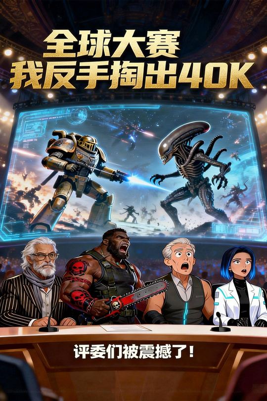 全球大赛，我反手掏出40K封面