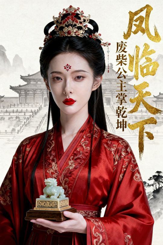 凤临天下,废柴公主掌乾坤封面