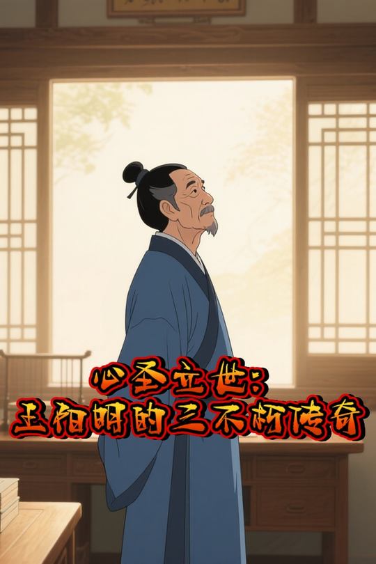 心圣立世:王阳明的三不朽传奇封面