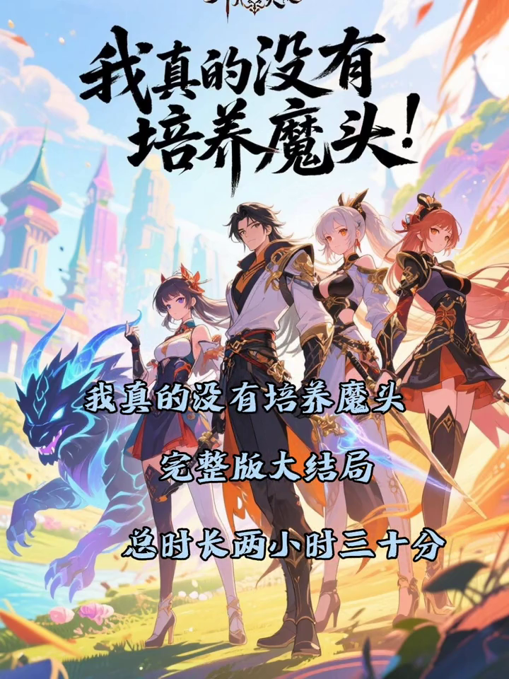 我真的没有培养魔头封面