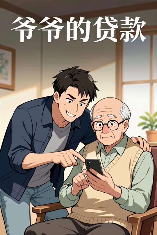 爷爷的贷款封面