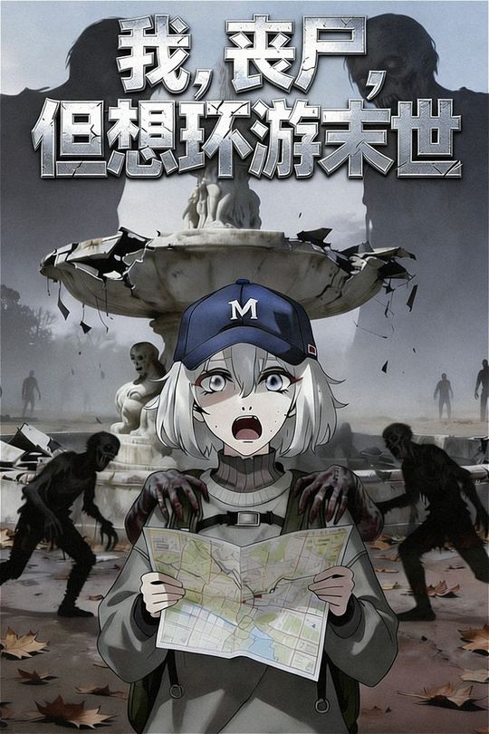 我,丧尸,但想环游末世封面