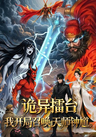 诡异擂台:我开局召唤天师钟馗封面