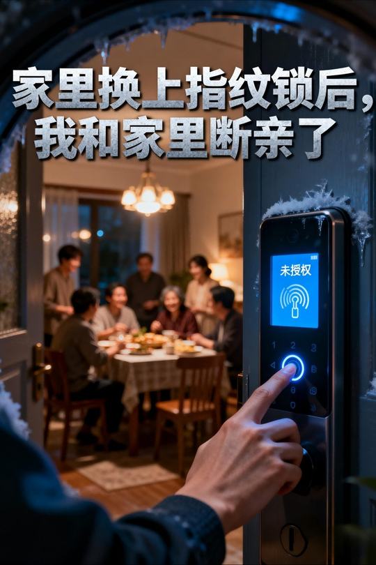 家里换上指纹锁后,我和家里断亲了封面