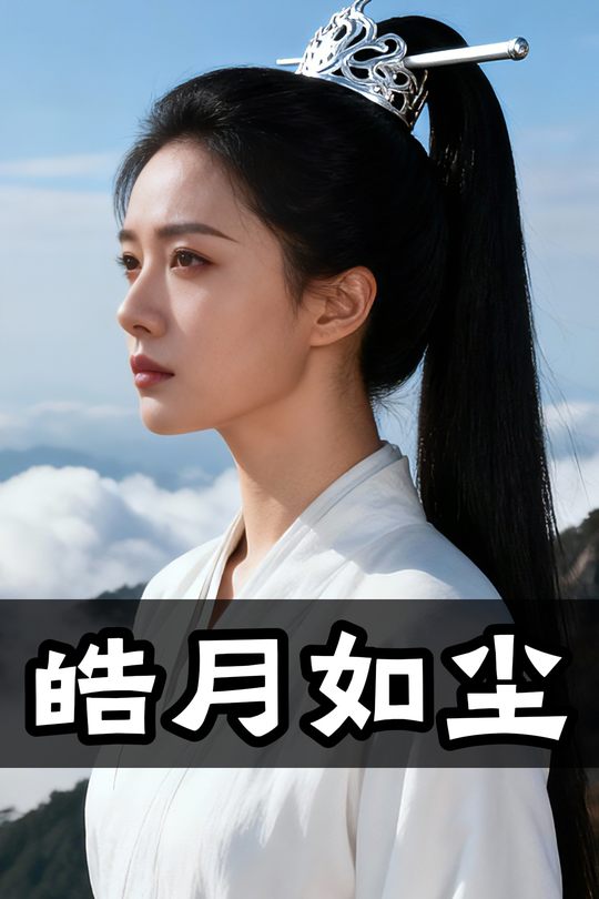 皓月如尘封面