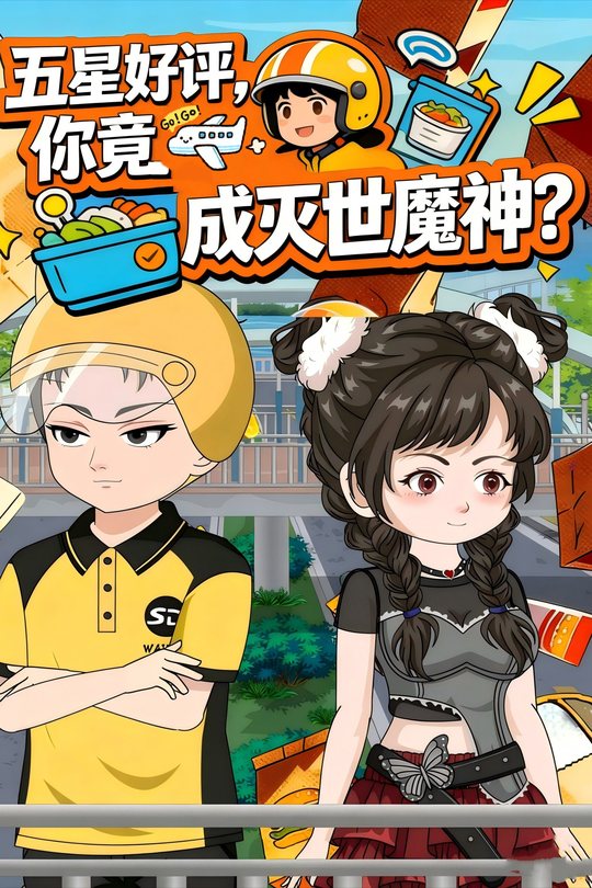 五星好评,你竟成灭世魔神?封面