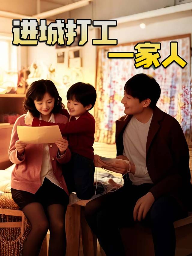 进城打工一家人封面