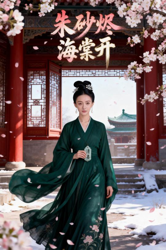 朱砂烬,海棠开封面