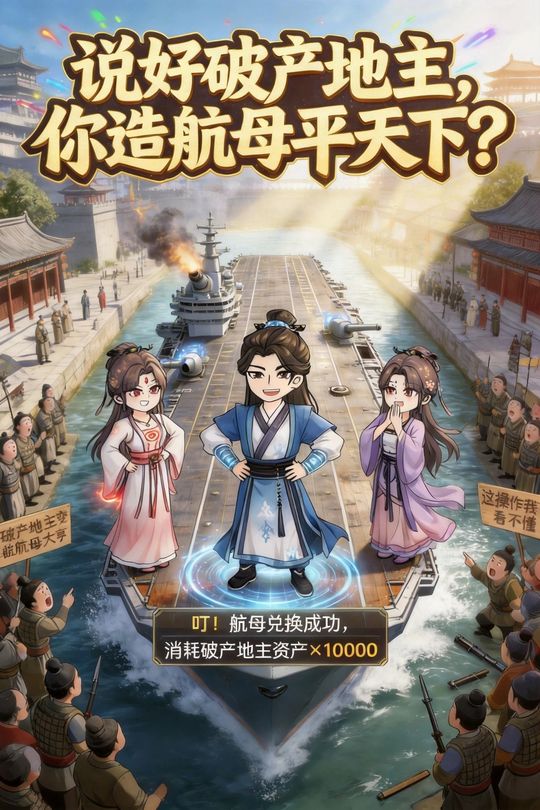 说好破产地主,你造航母平天下?封面
