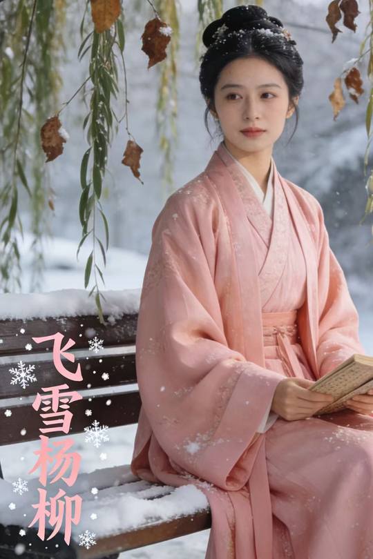 飞雪杨柳封面