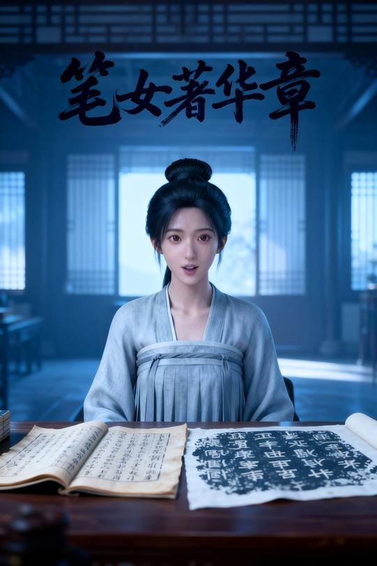 笔女著华章封面