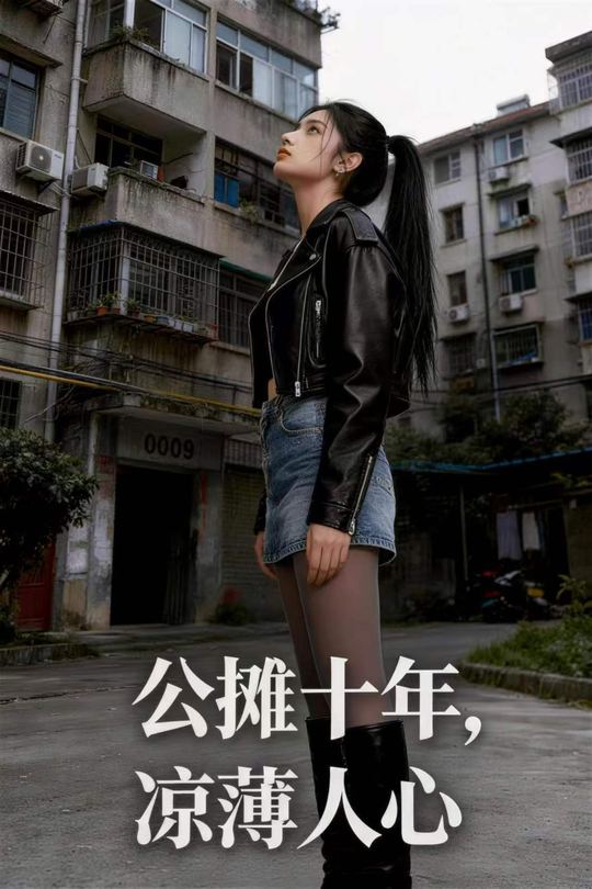 公摊十年,凉薄人心封面