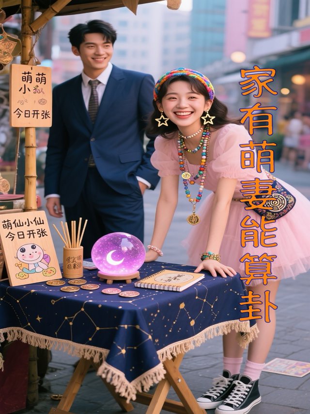 家有萌妻能算卦封面