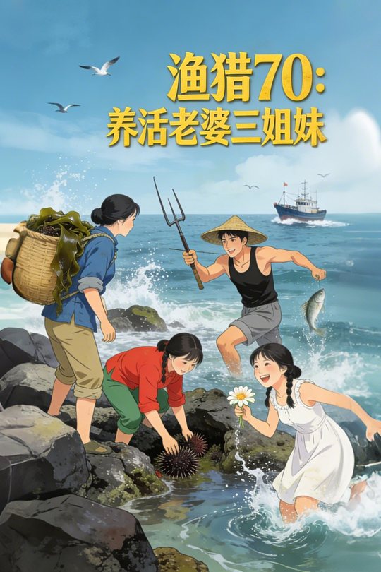 渔猎70:养活老婆三姐妹封面