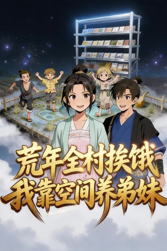 荒年全村挨饿,我靠空间养弟妹封面