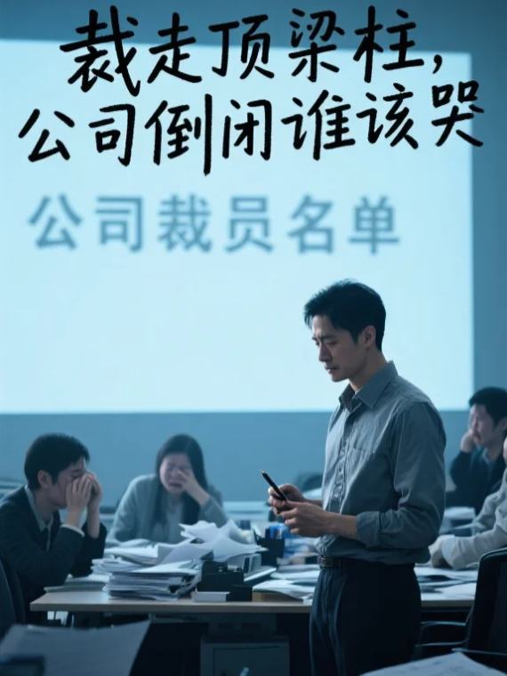 裁走顶梁柱,公司倒闭谁该哭封面