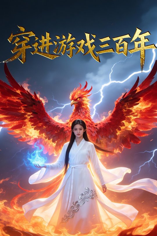 穿进游戏三百年封面