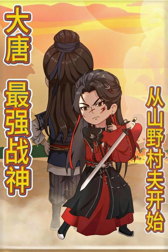 大唐:最强战神，从山野村夫开始封面