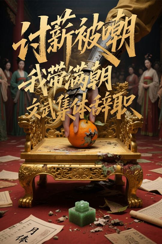 讨薪被嘲,我带满朝文武集体辞职封面