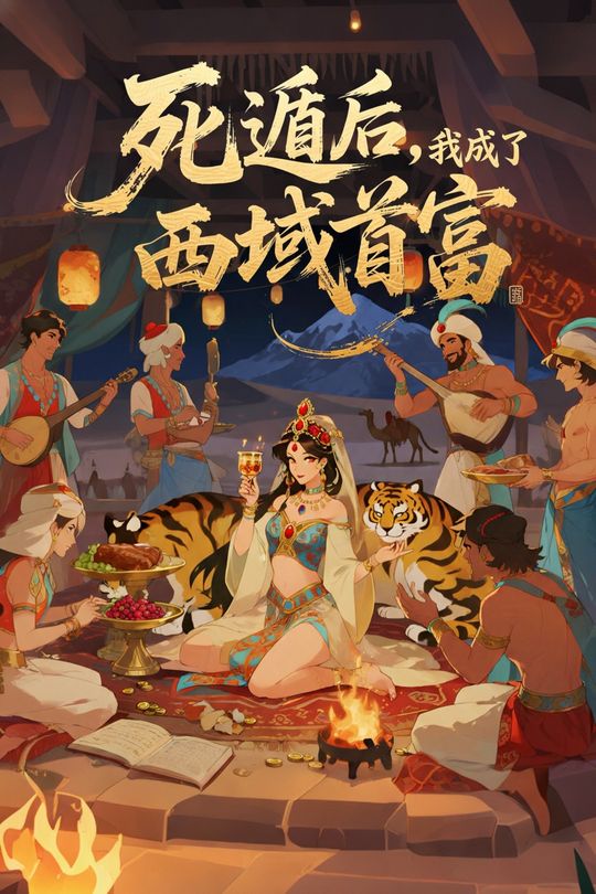 死遁后我成了西域首富封面