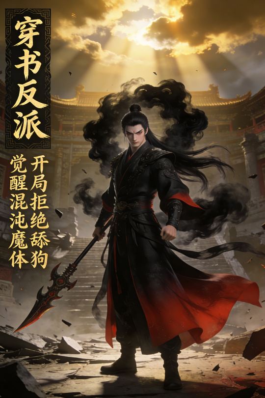 穿书反派:开局拒绝舔狗,觉醒混沌魔体封面